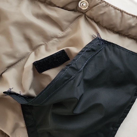 VTG 80s Obermeyer Women's Goose Down Tan Carson Vest Size Small - Picture 14 of 14